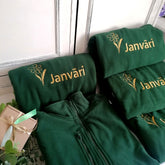 Fleece VEST with LOGO and Reflectable Ribbon